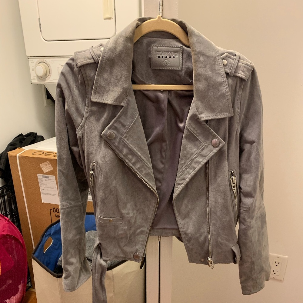 Blank suede jacket